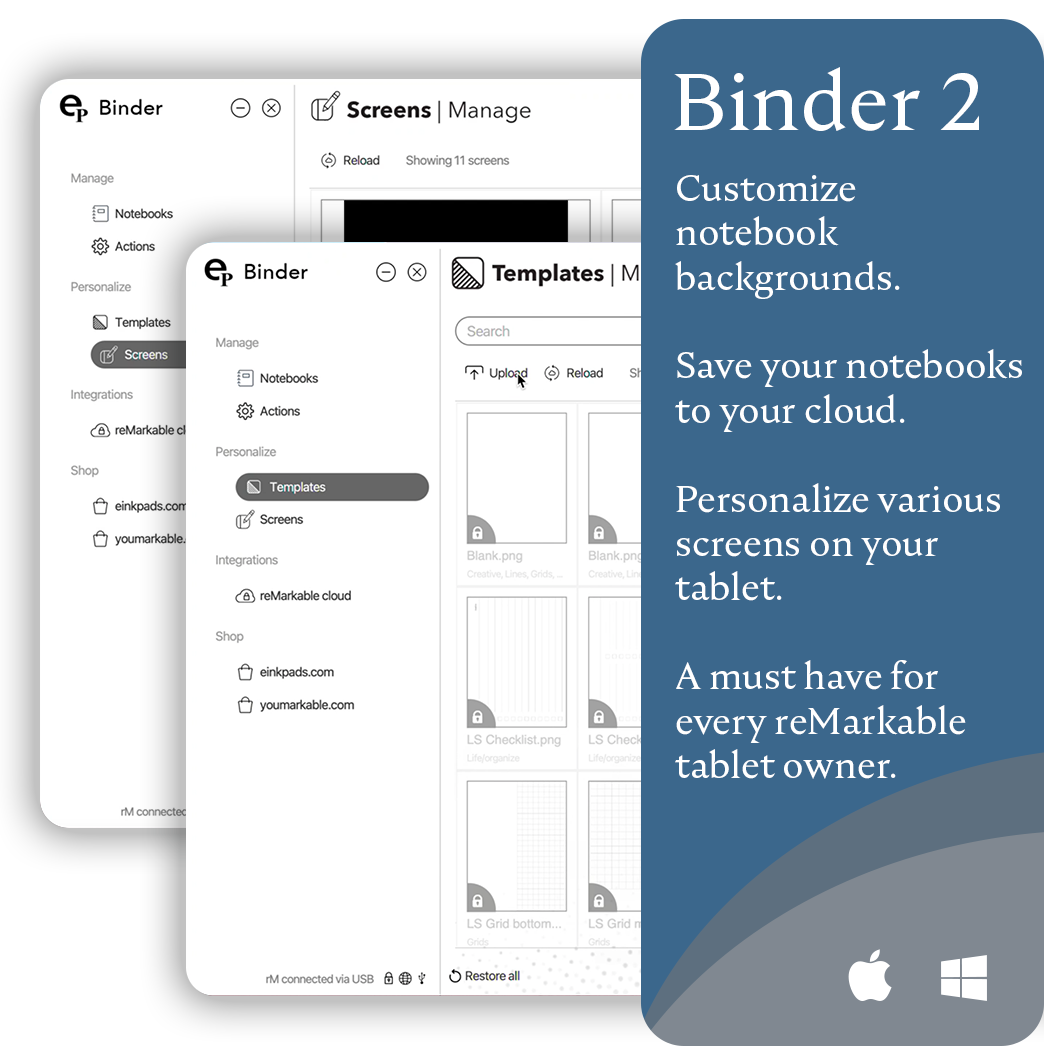 Sync your documents with your cloud of choice. Works perfectly with google drive, iCloud, DropBox and more.