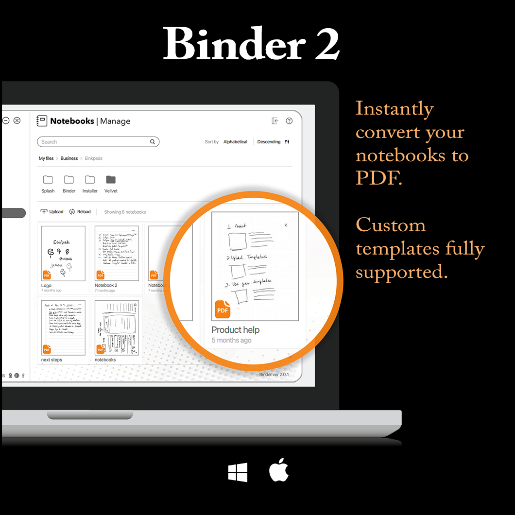 Manage your reMarkable notebooks with ease.